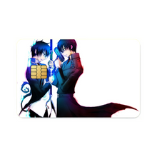 Load image into Gallery viewer, Rin and Yukio Okumura Credit Card Skins (4-in-1 Pack)
