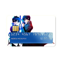 Load image into Gallery viewer, Rin and Yukio Okumura Credit Card Skins (4-in-1 Pack)
