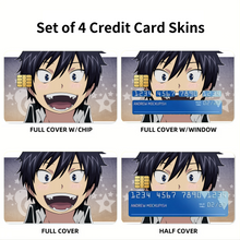 Load image into Gallery viewer, Rin Okumura  Credit Card Skins (4-in-1 Pack)
