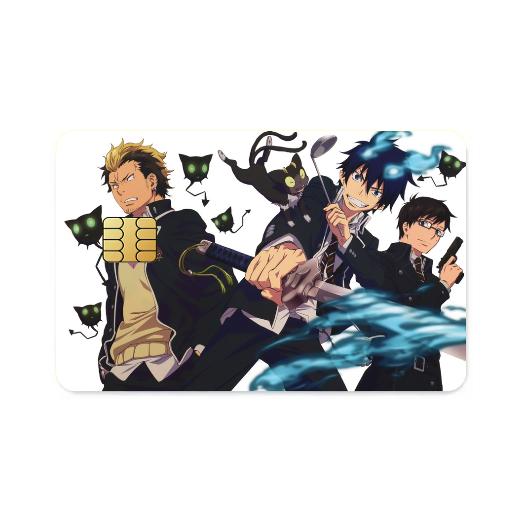Rin,Yukio and Ryuji Credit Card Skins (4-in-1 Pack)