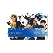 Load image into Gallery viewer, Rin,Yukio and Ryuji Credit Card Skins (4-in-1 Pack)
