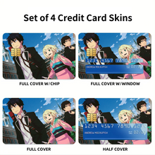 Load image into Gallery viewer, Rin,Yukio and Shiemi  Credit Card Skins (4-in-1 Pack)
