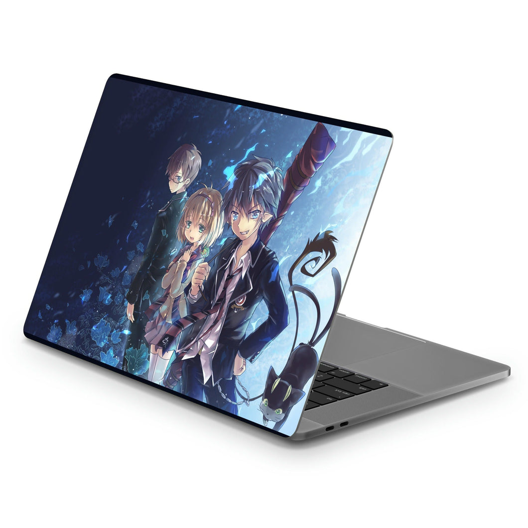 Rin,Yukio and Shiemi  Macbook Skin