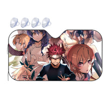 Load image into Gallery viewer, Rindō Kobayashi Alice Nakiri Erina Nakiri and Takumi Aldini  Car Sunshade
