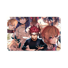 Load image into Gallery viewer, Rindō Kobayashi Alice Nakiri Erina Nakiri and Takumi Aldini  Credit Card Skins (4-in-1 Pack)
