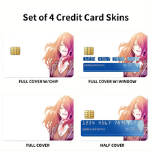 Load image into Gallery viewer, Rindou Kobayashi  Credit Card Skins (4-in-1 Pack)

