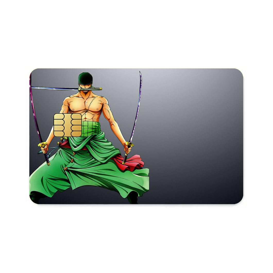 Roronoa Zoro  Credit Card Skins (4-in-1 Pack)