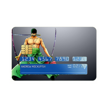 Load image into Gallery viewer, Roronoa Zoro  Credit Card Skins (4-in-1 Pack)

