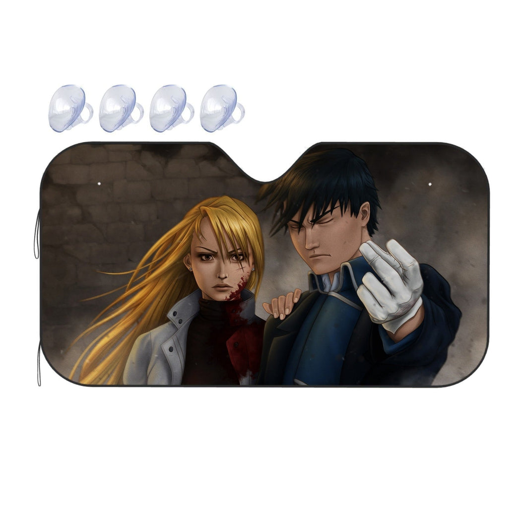Roy Mustang  Car Sunshade