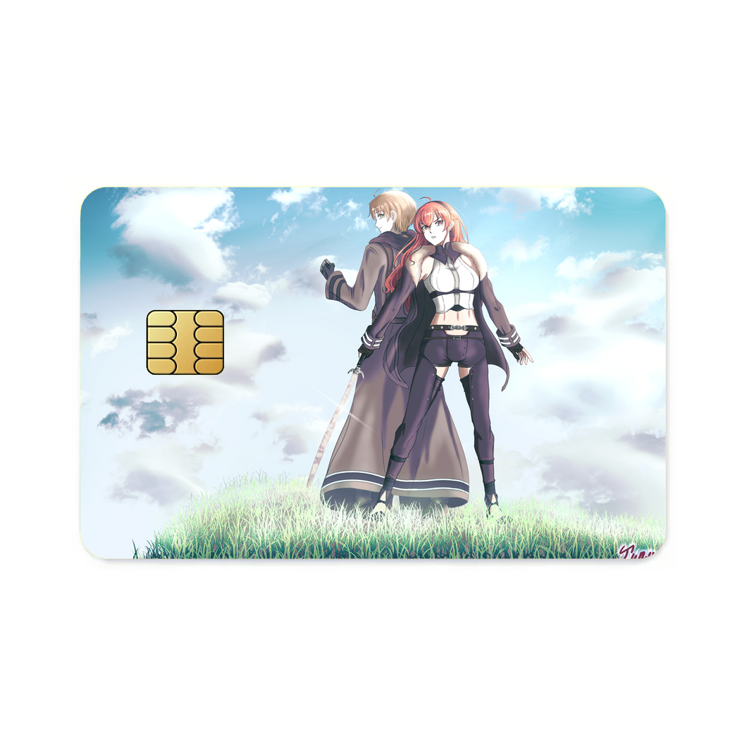 Rudeus and Eris <3  Credit Card Skins (4-in-1 Pack)