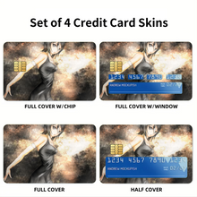 Load image into Gallery viewer, Rukia Kuchiki  Credit Card Skins (4-in-1 Pack)
