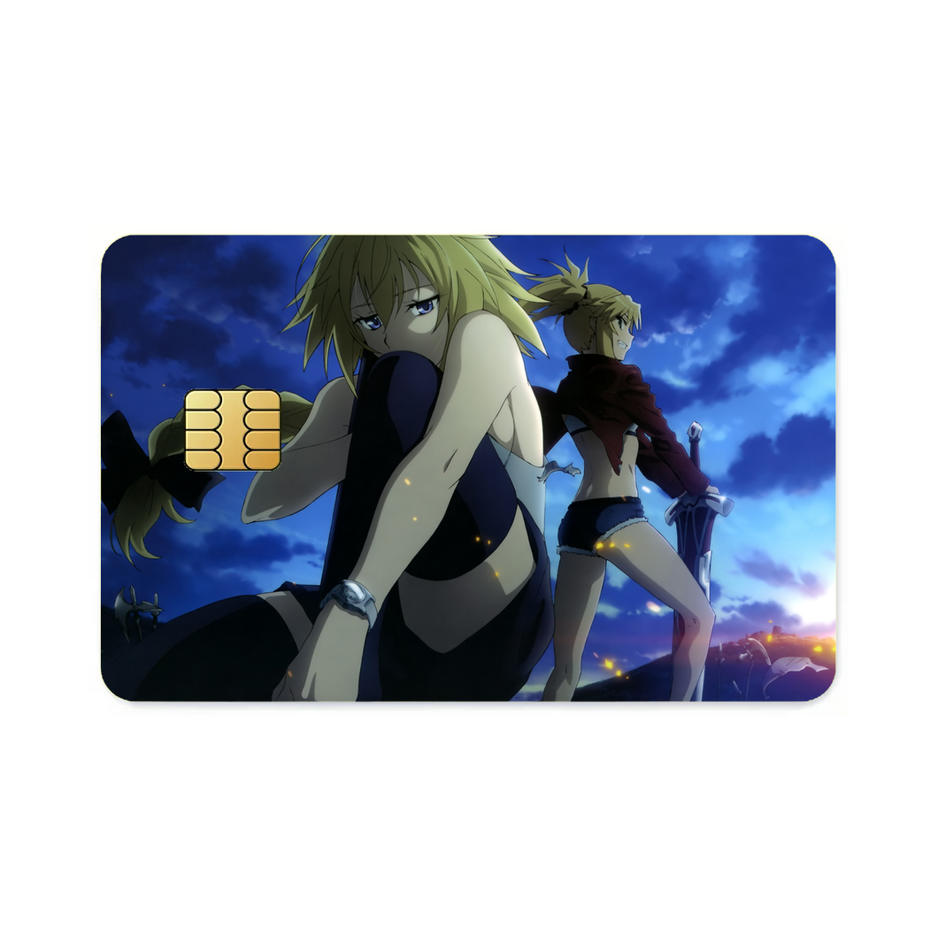 Ruler and Mordred Credit Card Skins (4-in-1 Pack)
