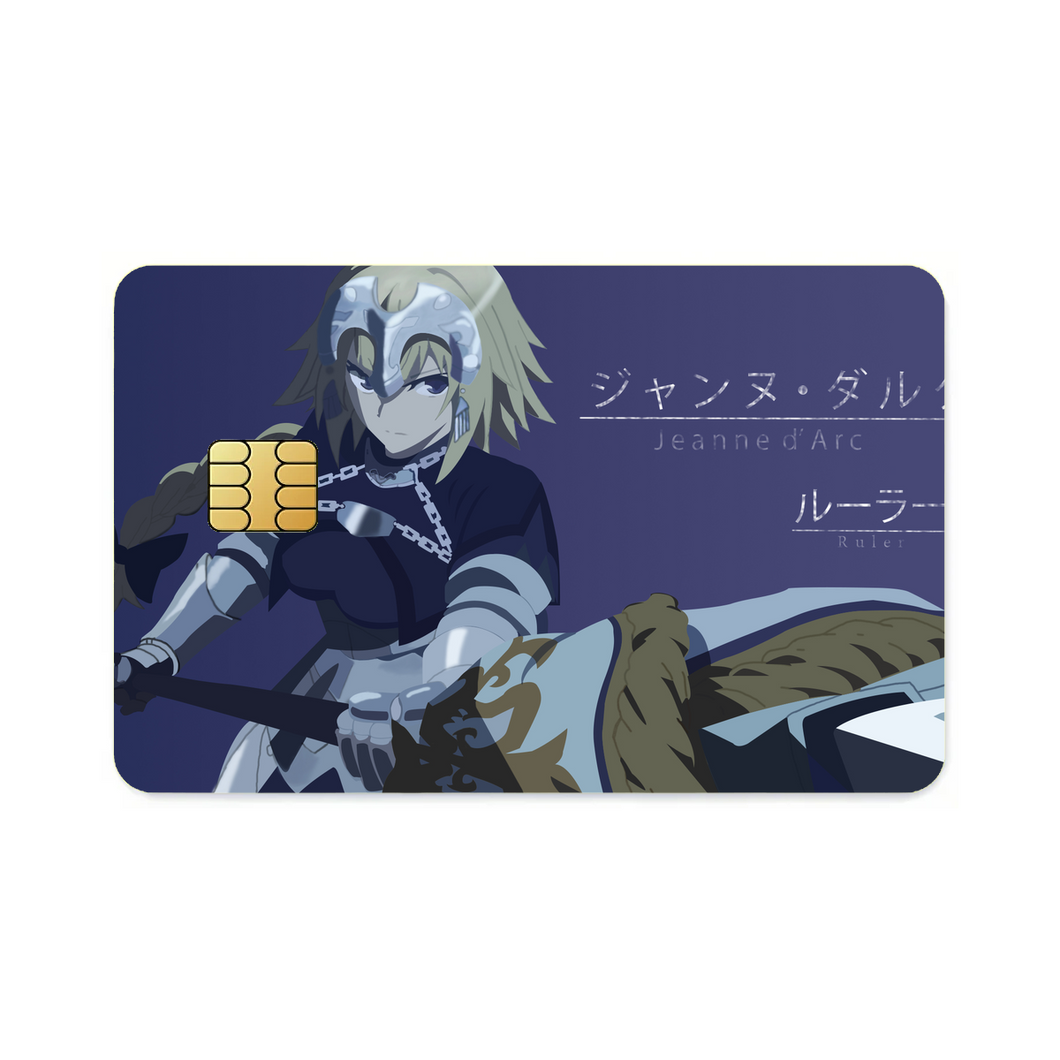 Ruler - Jeanne d'Arc  Credit Card Skins (4-in-1 Pack)