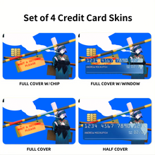 Load image into Gallery viewer, Ryou Yamada  Credit Card Skins (4-in-1 Pack)
