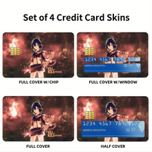 Load image into Gallery viewer, Ryuko  Credit Card Skins (4-in-1 Pack)
