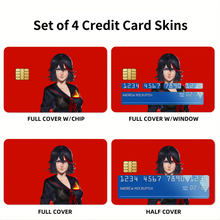 Load image into Gallery viewer, Ryuko Matoi Credit Card Skins (4-in-1 Pack)
