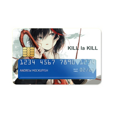 Load image into Gallery viewer, Ryuuko Matoi Credit Card Skins (4-in-1 Pack)
