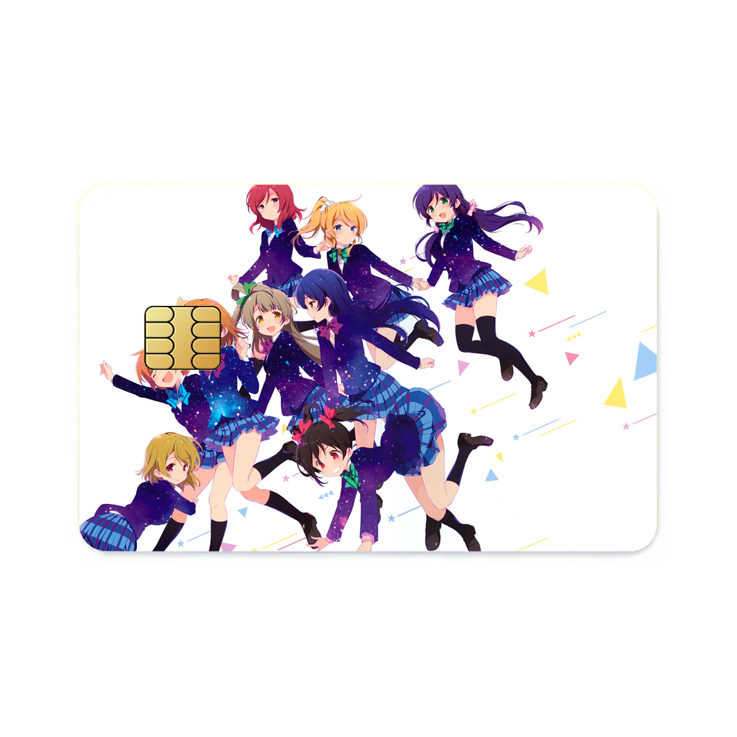 μ's  Credit Card Skins (4-in-1 Pack)