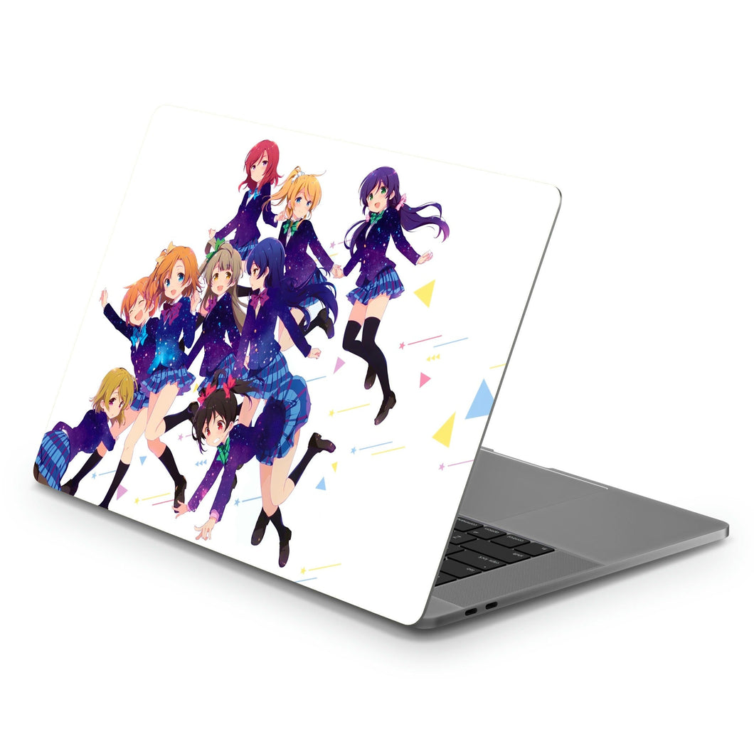 μ's  Macbook Skin