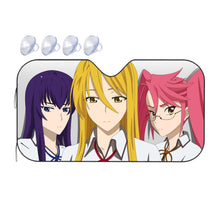 Load image into Gallery viewer, S.S.S Saeko, Shizuka e Saya  Car Sunshade
