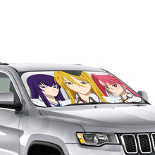 Load image into Gallery viewer, S.S.S Saeko, Shizuka e Saya  Car Sunshade
