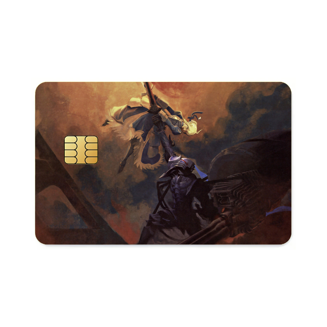 Saber, Berserker (Fate/Zero)  Credit Card Skins (4-in-1 Pack)