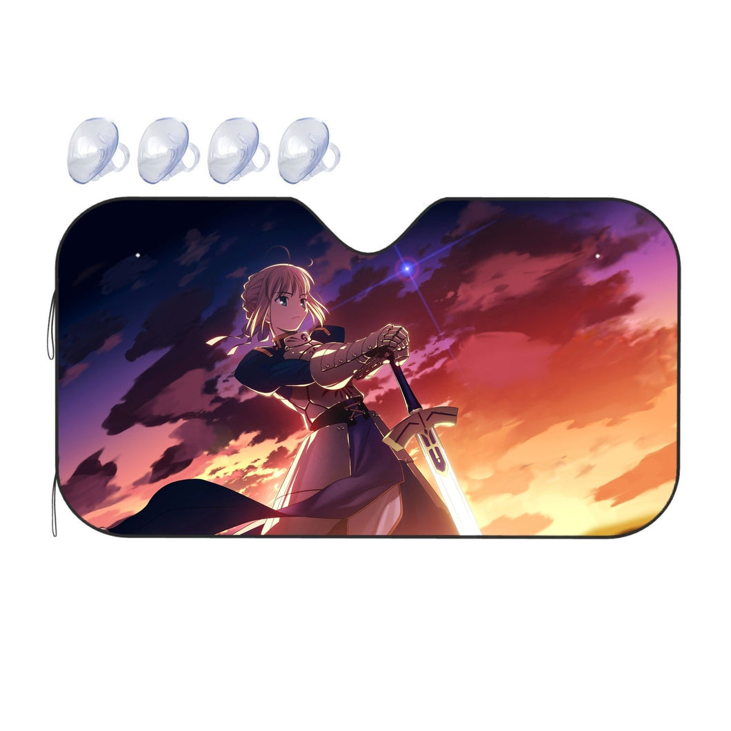 Saber (Fate Series)  Car Sunshade