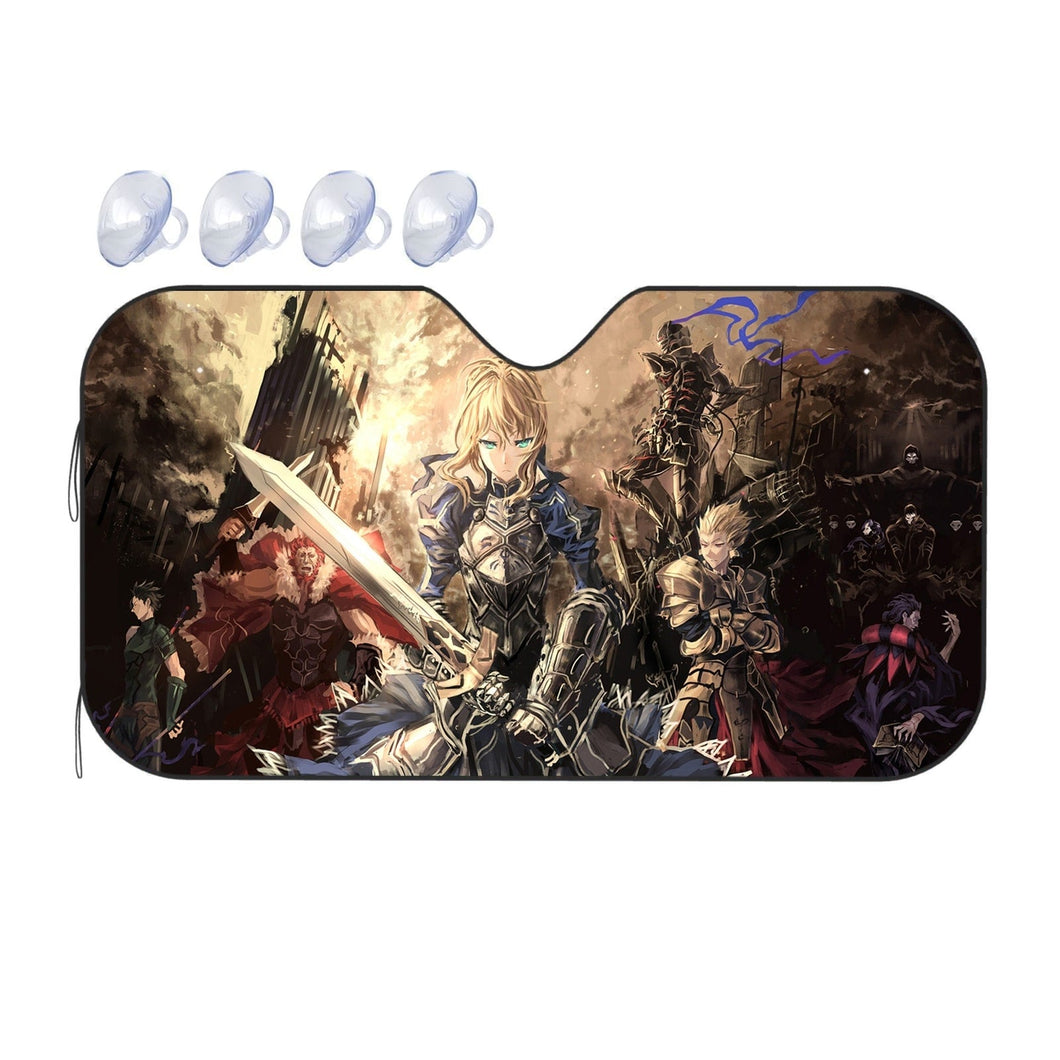 Saber Lily  Car Sunshade