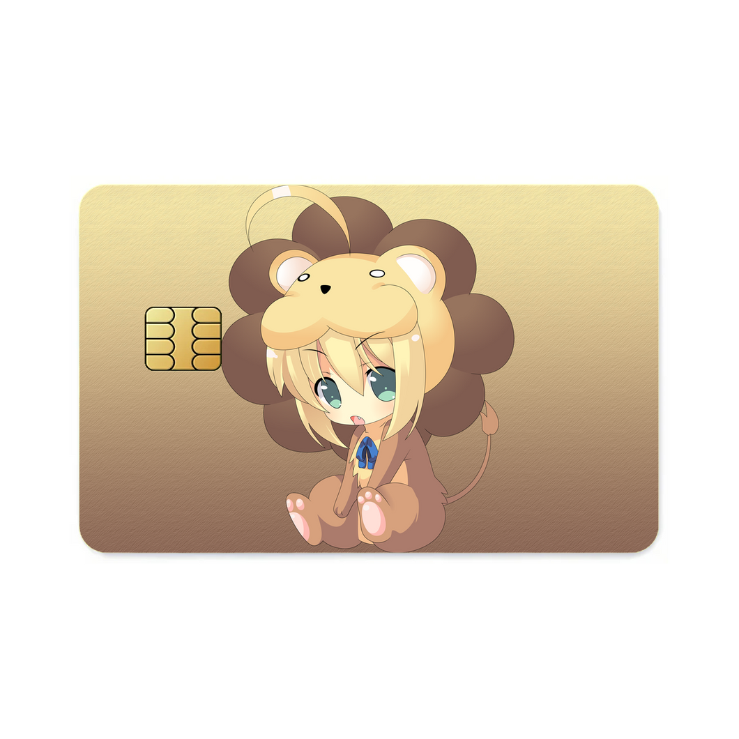 Saber Lily Chibi Credit Card Skins (4-in-1 Pack)