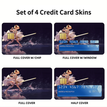 Load image into Gallery viewer, Saber Lily  Credit Card Skins (4-in-1 Pack)
