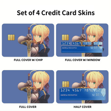 Load image into Gallery viewer, Saber Lily  Credit Card Skins (4-in-1 Pack)
