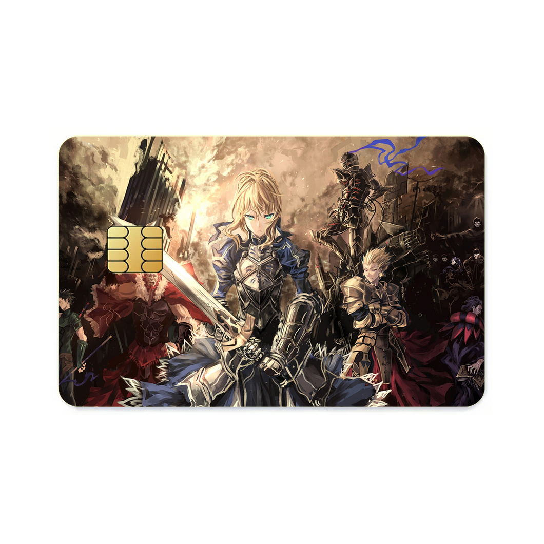 Saber Lily  Credit Card Skins (4-in-1 Pack)