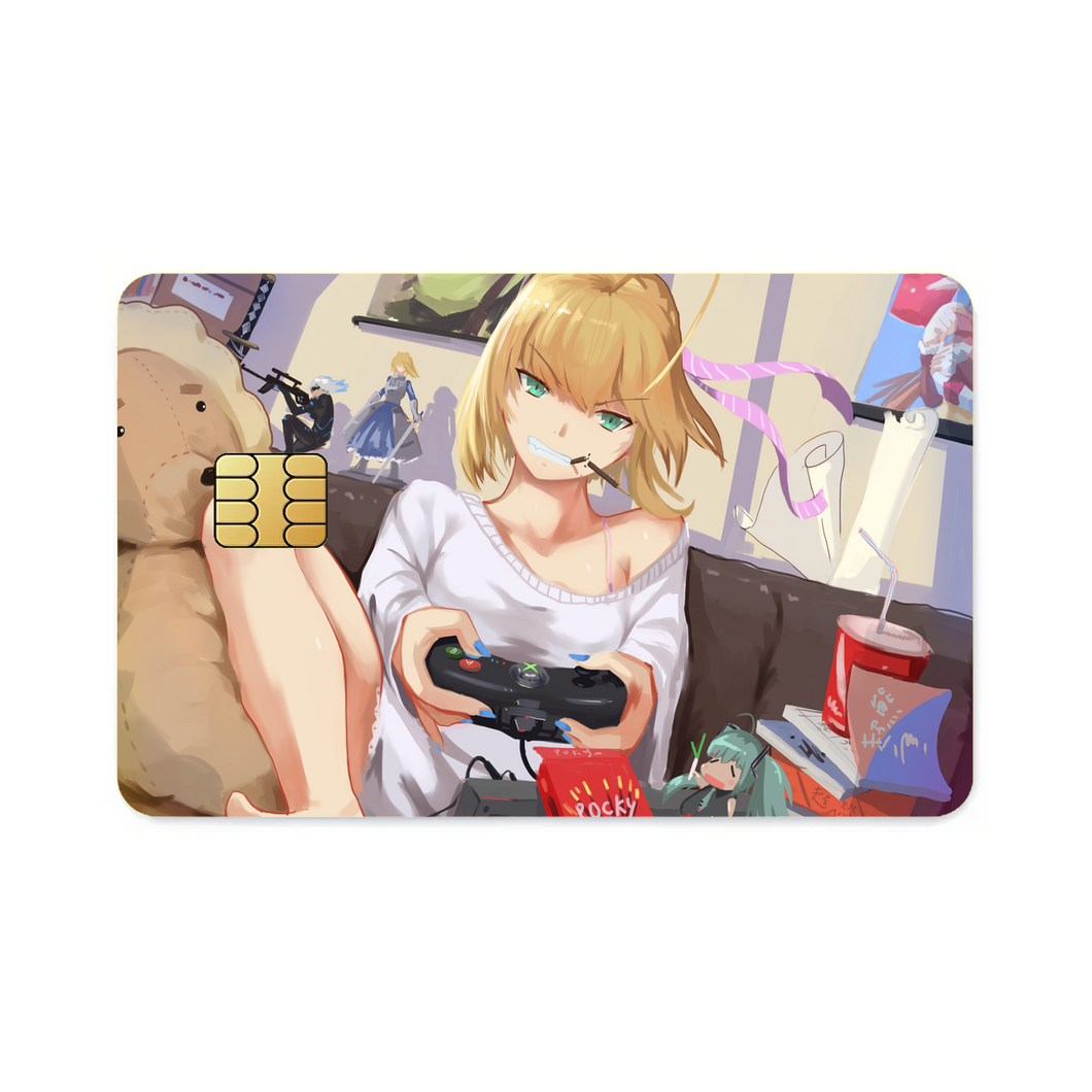 Saber Lily  Credit Card Skins (4-in-1 Pack)