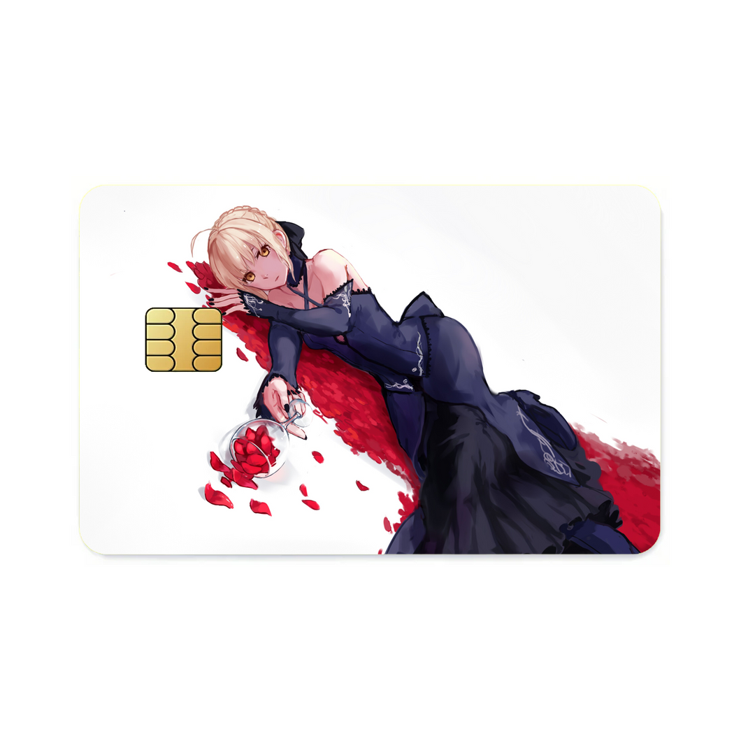 Saber Lily Credit Card Skins (4-in-1 Pack)