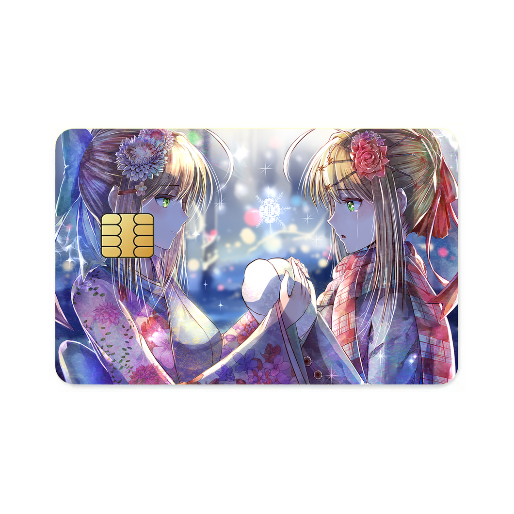 Saber Lily Credit Card Skins (4-in-1 Pack)