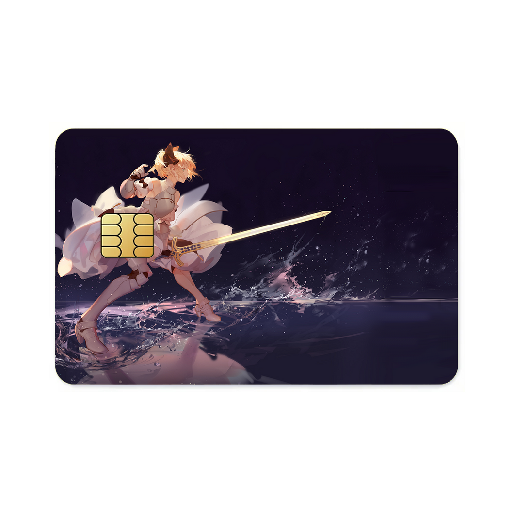 Saber Lily  Credit Card Skins (4-in-1 Pack)