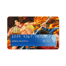 Load image into Gallery viewer, Sabo,Ace and Luffy  Credit Card Skins (4-in-1 Pack)
