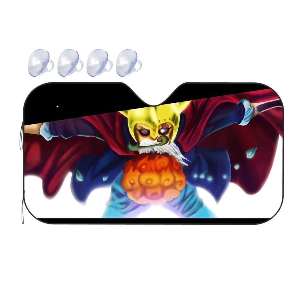 Sabo and Mera mero no mi  Car Sunshade