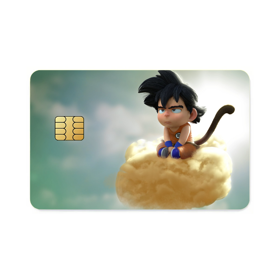 Sad Goku Credit Card Skins (4-in-1 Pack)