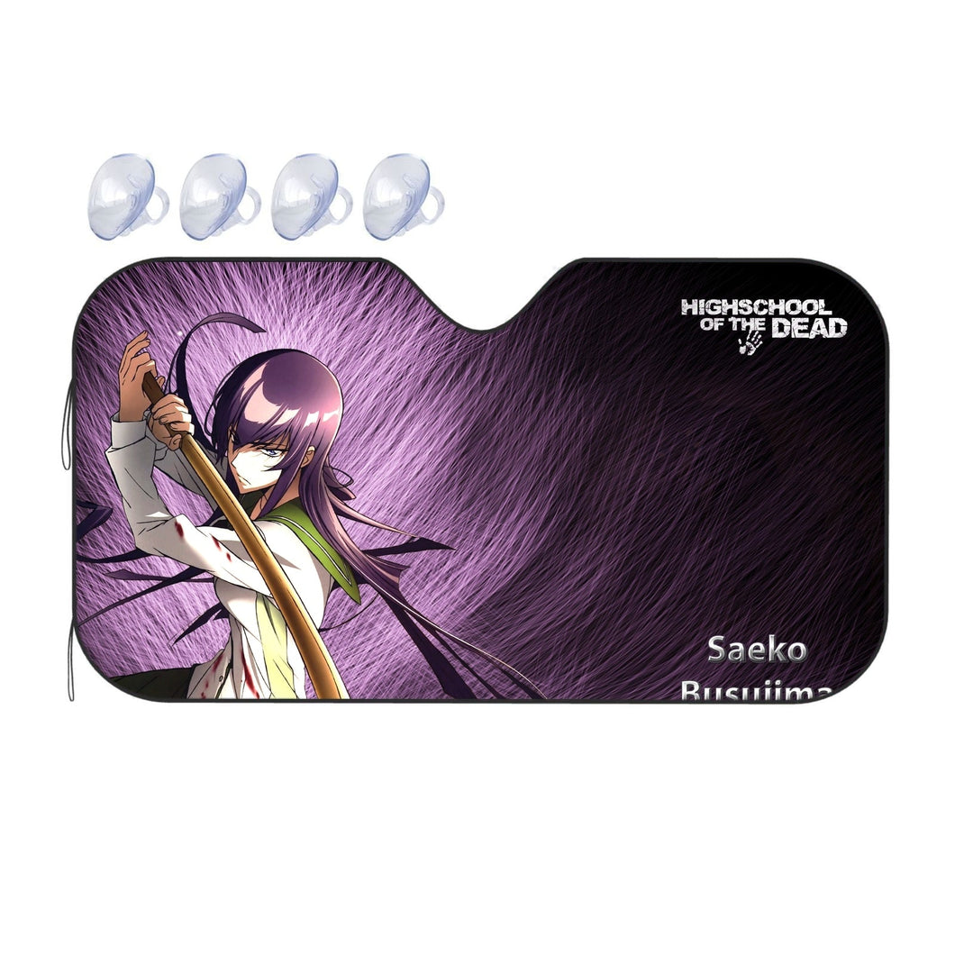 Saeko Busujima  Car Sunshade