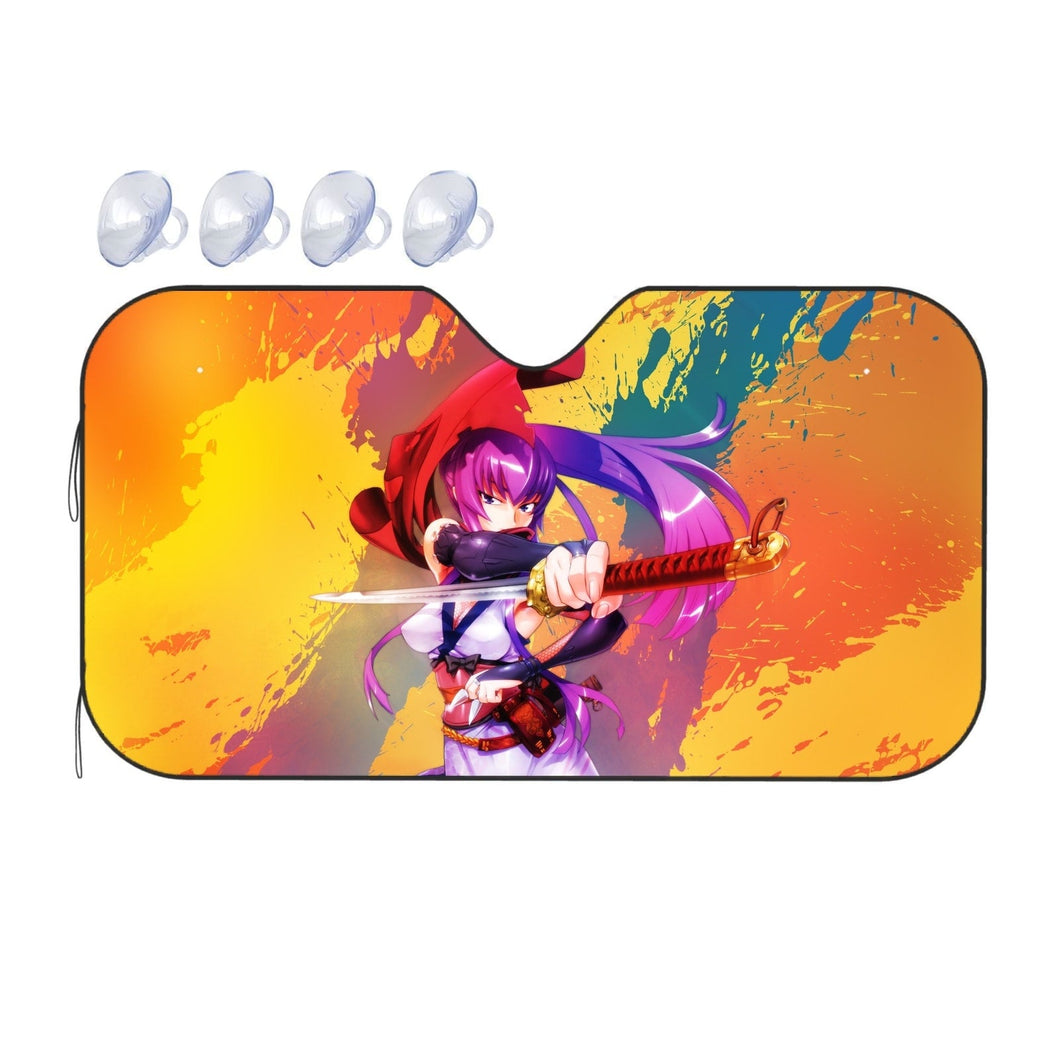 Saeko Busujima  Car Sunshade