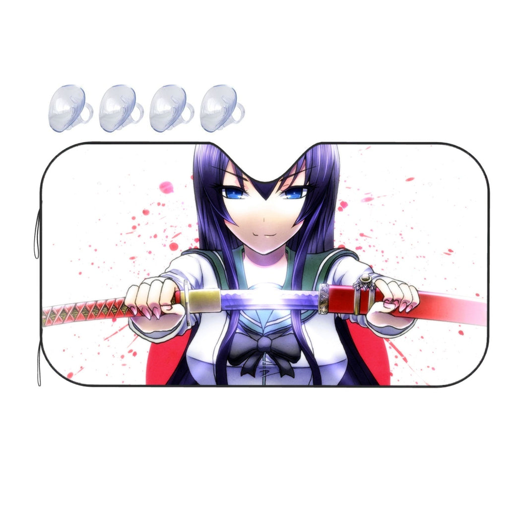 Saeko Busujima  Car Sunshade