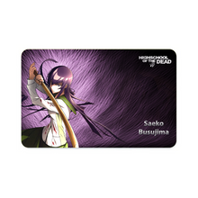 Load image into Gallery viewer, Saeko Busujima  Credit Card Skins (4-in-1 Pack)
