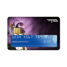 Load image into Gallery viewer, Saeko Busujima  Credit Card Skins (4-in-1 Pack)
