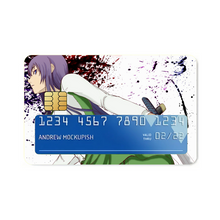 Load image into Gallery viewer, Saeko Busujima Credit Card Skins (4-in-1 Pack)
