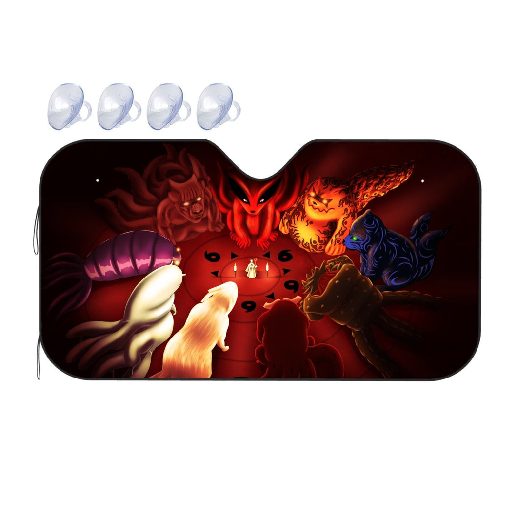 Sage of Six Paths and Bijuu  Car Sunshade