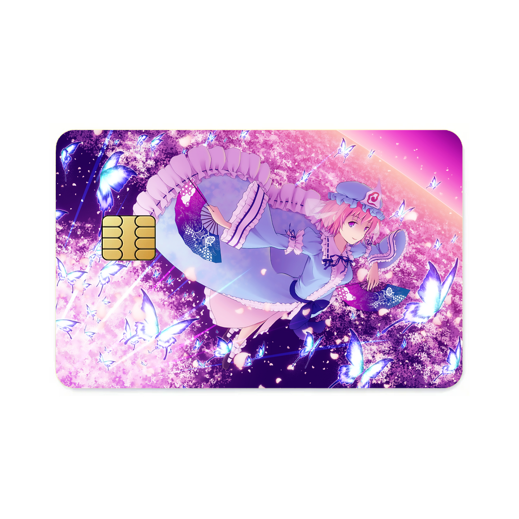 Saigyouji Yuyuko  Credit Card Skins (4-in-1 Pack)