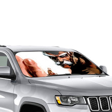 Load image into Gallery viewer, Saitama and Bang  Car Sunshade

