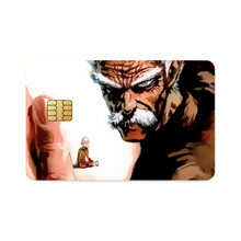 Load image into Gallery viewer, Saitama and Bang  Credit Card Skins (4-in-1 Pack)
