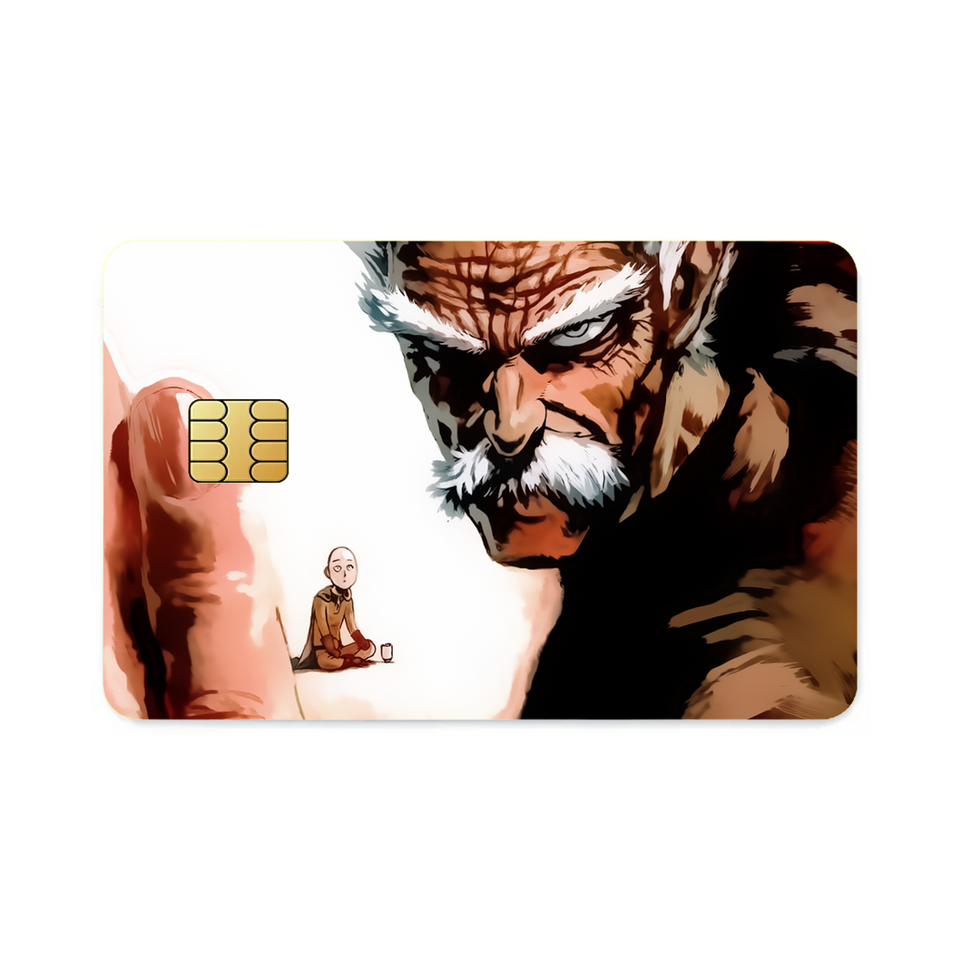 Saitama and Bang  Credit Card Skins (4-in-1 Pack)